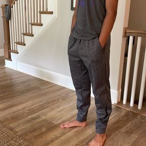 These are Nike sweatpants. Gray and very comfortable